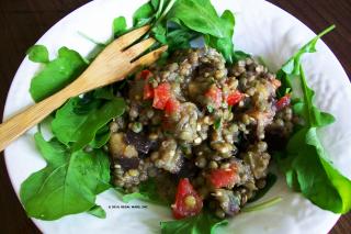 Saladmaster Recipe French Lentil & Eggplant Salad
