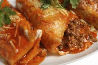 Saladmaster Recipe Beef & Cheese Enchiladas by Pete Updike