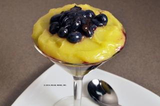 Saladmaster Recipe Blueberry Lemon Curd Parfait by Chef Frank Turner