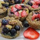 oatmeal, meal prep, breakfast, fruit, 