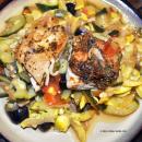 Saladmaster Recipe Pan Roasted Chicken Thighs with Garden Vegetables by Cathy Vogt