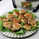 saladmaster chicken, fried chicken, unfried, saladmaster electric skillet