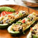 saladmaster vegetarian, zucchini, quinoa, vegetarian, black beans, saladmaster grand gourmet