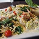 Saladmaster Healthy Solutions 316 Ti Cookware: Shrimp with Pasta Florentine in a Pesto Artichoke Cream Sauce